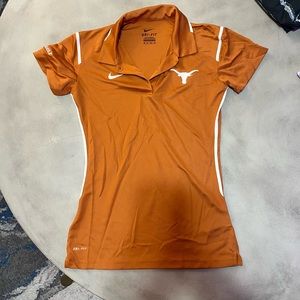 Longhorn Nike golf shirt